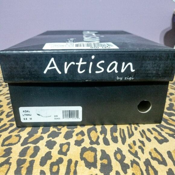 Artisan by Zigi Adal Western Booties Nubuck Leather -8.5 - Picture 6 of 6